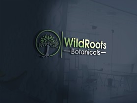 Logo Design Entry 2490061 submitted by Design Rock to the contest for WildRoots Botanicals run by elady