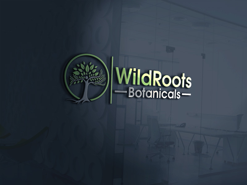 Logo Design entry 2503859 submitted by Design Rock to the Logo Design for WildRoots Botanicals run by elady
