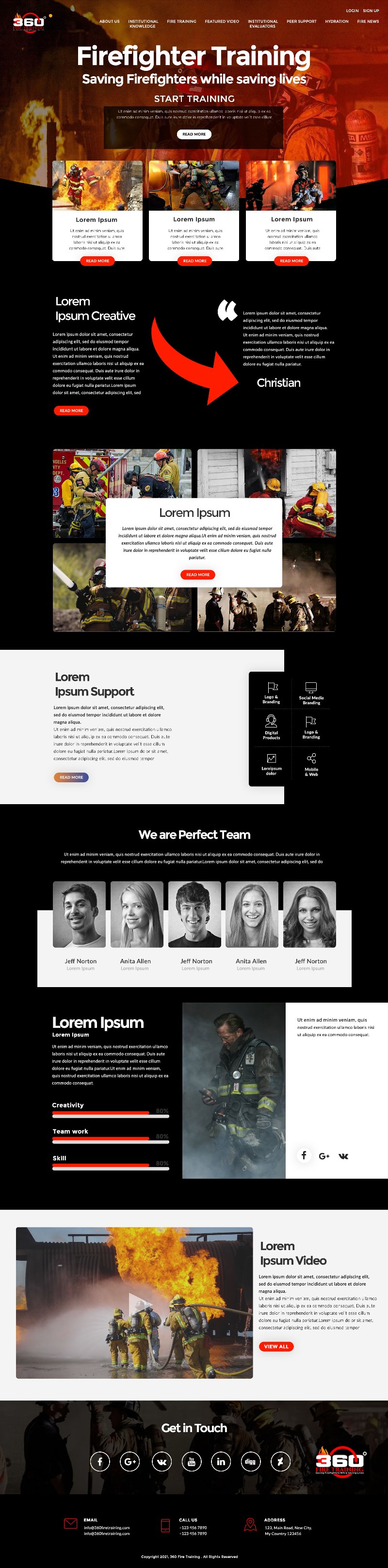 Web Design entry 2579002 submitted by Rikfan