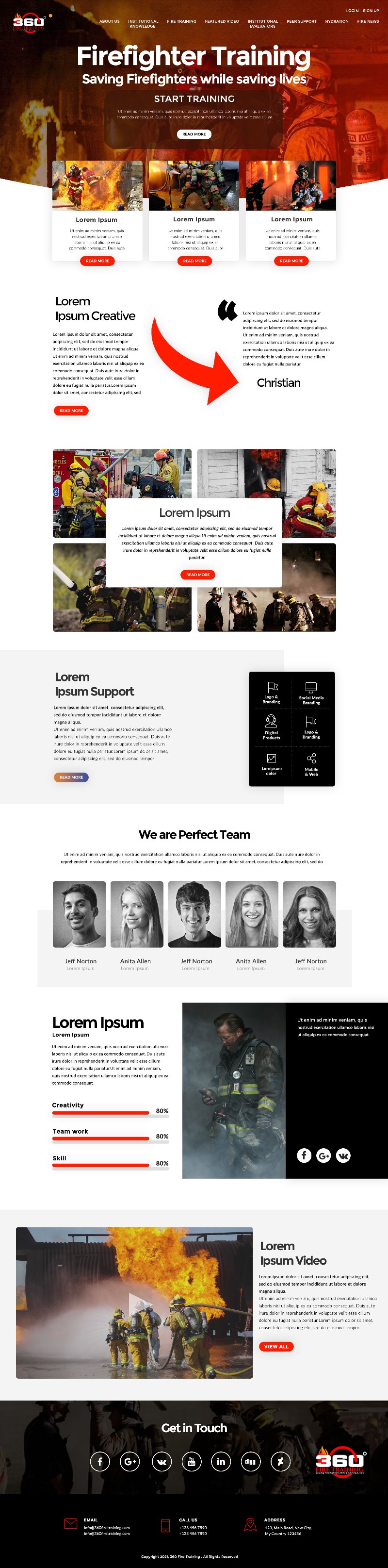 Web Design entry 2579018 submitted by Rikfan