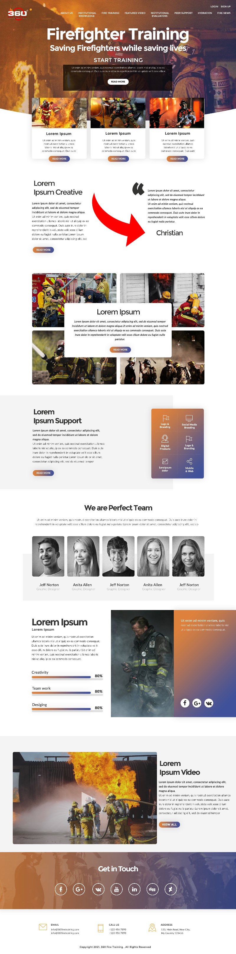 Web Design entry 2578803 submitted by Rikfan