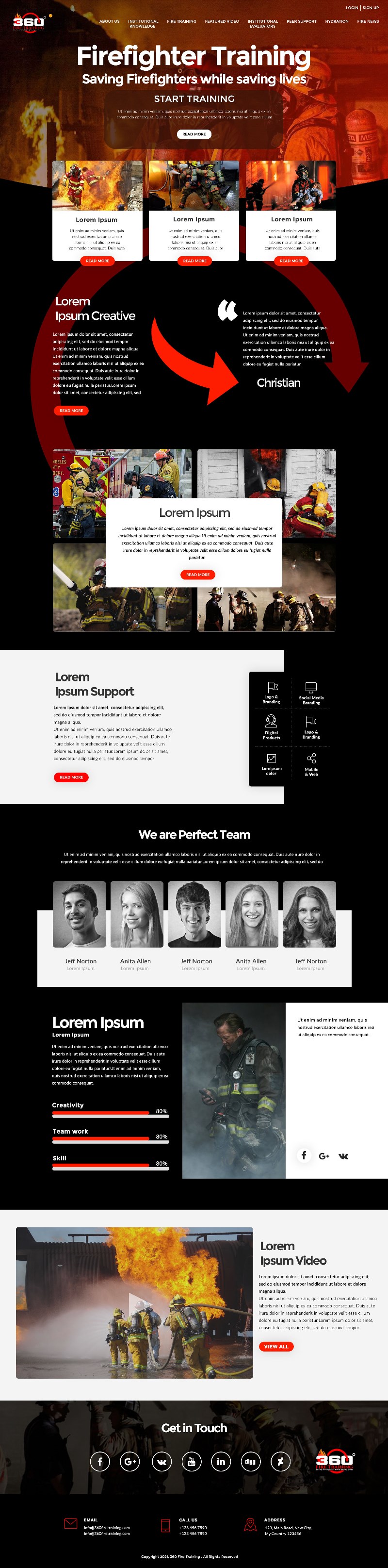 Web Design entry 2579182 submitted by Rikfan