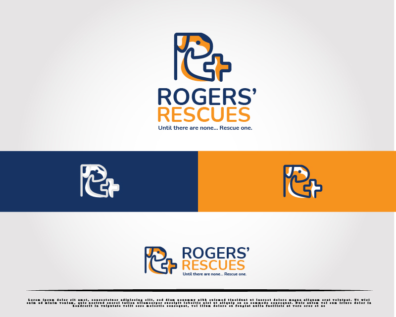 Logo Design entry 2491179 submitted by aka_ama to the Logo Design for Rogers' Rescues run by Amamusic