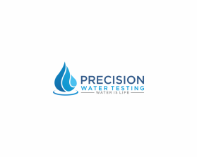 Logo Design Entry 2498275 submitted by zakiyafh to the contest for Precision Water Testing run by leebarette