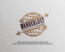 Logo Design Entry 2499510 submitted by 86design to the contest for Wanderlust Chocolate Curators run by hannahenne