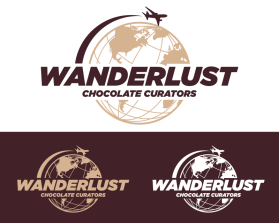 Logo Design entry 2499412 submitted by marsell to the Logo Design for Wanderlust Chocolate Curators run by hannahenne