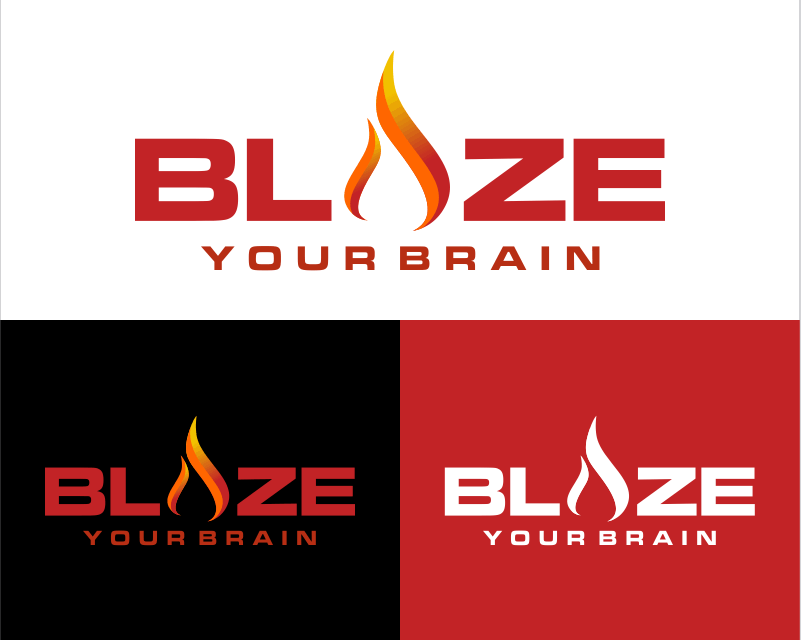 Logo Design entry 2502384 submitted by SATRI to the Logo Design for Blaze Your Brain run by jessicarector