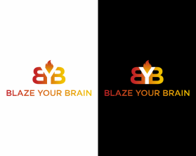 Logo Design entry 2509073 submitted by gembelengan to the Logo Design for Blaze Your Brain run by jessicarector