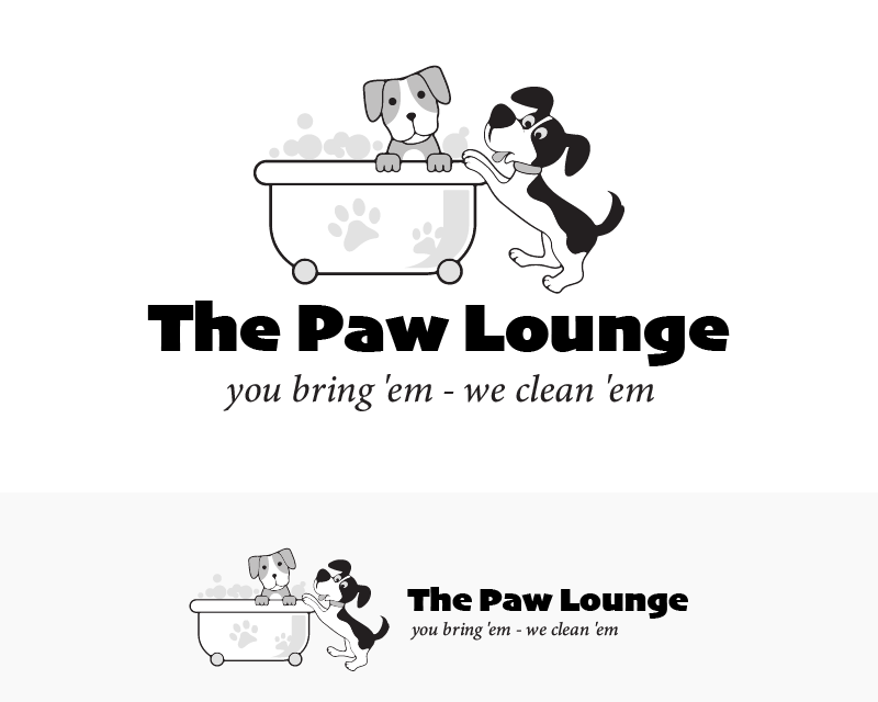 Logo Design entry 2496957 submitted by Cuthy_Tayee to the Logo Design for The Paw Lounge run by Aspico