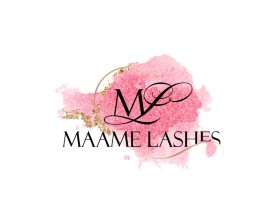 Logo Design Entry 2506854 submitted by JOYMAHADIK to the contest for Maame Lashes run by maameg