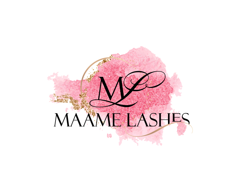Logo Design entry 2504831 submitted by JOYMAHADIK to the Logo Design for Maame Lashes run by maameg
