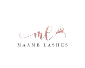 Logo Design entry 2503810 submitted by noteracoki54 to the Logo Design for Maame Lashes run by maameg