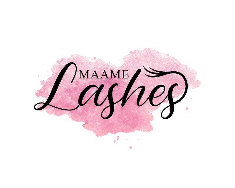 Logo Design entry 2501639 submitted by plexdesign to the Logo Design for Maame Lashes run by maameg