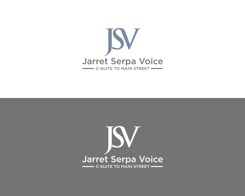 Logo Design entry 2499067 submitted by hwchin to the Logo Design for Jarret Serpa Voice run by keg312