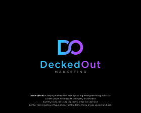 Logo Design entry 2505263 submitted by manaf to the Logo Design for DeckedOut run by Stixx6