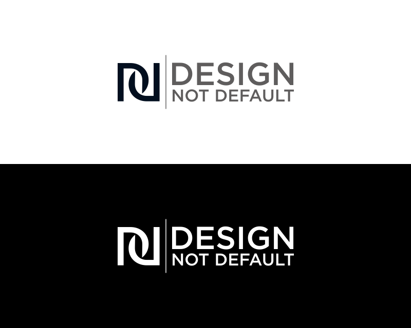 Logo Design entry 2508880 submitted by bejorauwesuwes to the Logo Design for Design Not Default run by Bweber42
