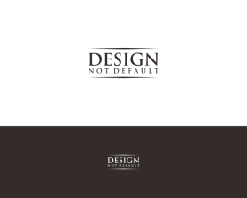 Logo Design entry 2499954 submitted by terbang to the Logo Design for Design Not Default run by Bweber42