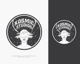 Logo Design Entry 2507114 submitted by FERGUN to the contest for Kosmic Media or Kosmic Studios run by astrochicks