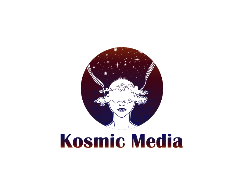 Logo Design entry 2501478 submitted by Dibya93 to the Logo Design for Kosmic Media or Kosmic Studios run by astrochicks