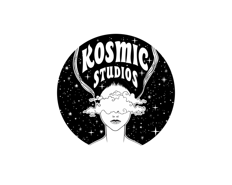 Logo Design entry 2506921 submitted by Armchtrm to the Logo Design for Kosmic Media or Kosmic Studios run by astrochicks
