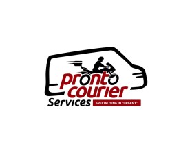 Logo Design Entry 2508832 submitted by rheafrederic to the contest for Pronto Courier Services run by ken_motorcycle