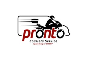 Logo Design Entry 2503166 submitted by dimaskha77777 to the contest for Pronto Courier Services run by ken_motorcycle