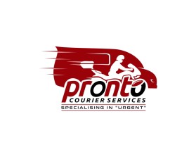 Logo Design entry 2506606 submitted by andsue to the Logo Design for Pronto Courier Services run by ken_motorcycle