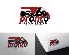 Logo Design entry 2506137 submitted by Toledanes to the Logo Design for Pronto Courier Services run by ken_motorcycle