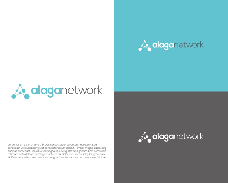 Logo Design entry 2504459 submitted by arefdavid to the Logo Design for alaganetwork.com run by bachxp