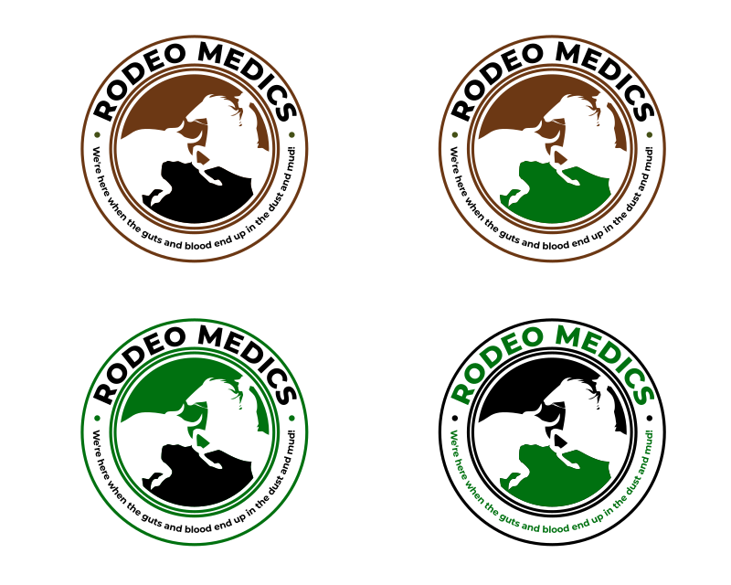 Logo Design entry 2504908 submitted by Jagad Langitan to the Logo Design for Rodeo Medics run by PaintedAcresRanch