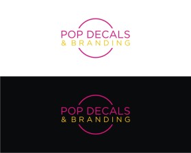 Logo Design entry 2507037 submitted by terbang to the Logo Design for POP Decals & Branding run by POPDandB