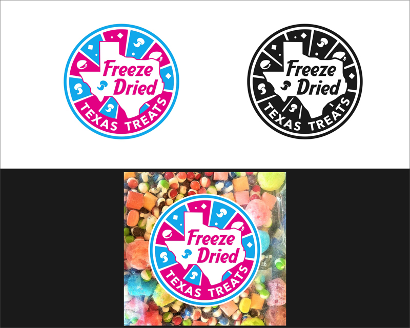 Logo Design entry 2508694 submitted by nirajdhivaryahoocoin to the Logo Design for Freeze Dried Texas Treats run by TXTreats