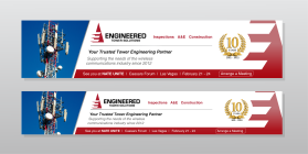 Banner Ad Design entry 2509196 submitted by shashank to the Banner Ad Design for Engineered Tower Solutions run by jmustarde