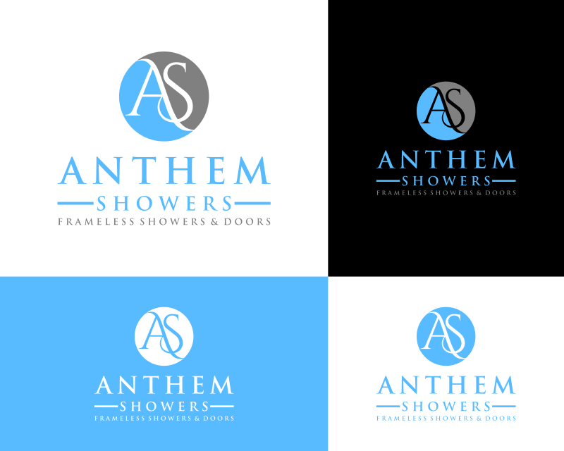 Logo Design entry 2509550 submitted by binbin design to the Logo Design for Anthem Showers run by seota