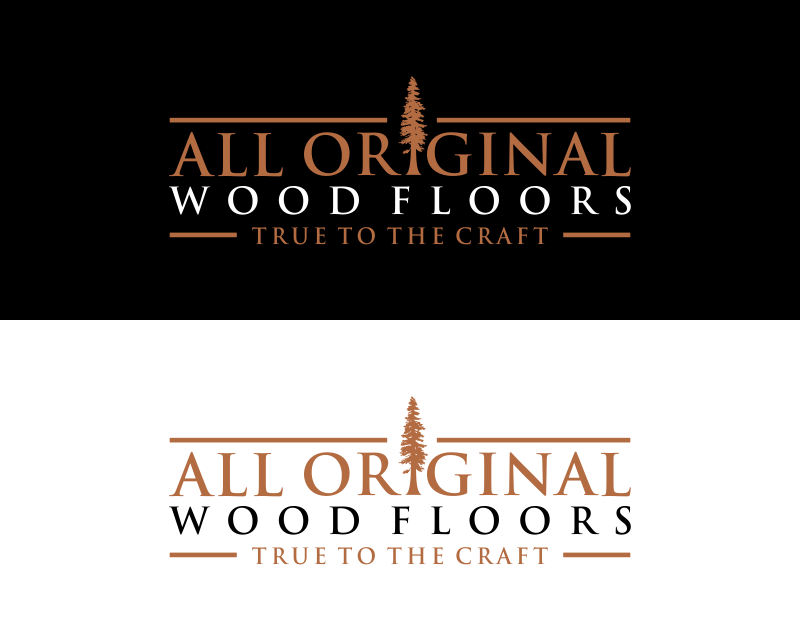 Logo Design entry 2517696 submitted by art dent to the Logo Design for All Original Wood Floors run by Paragon530