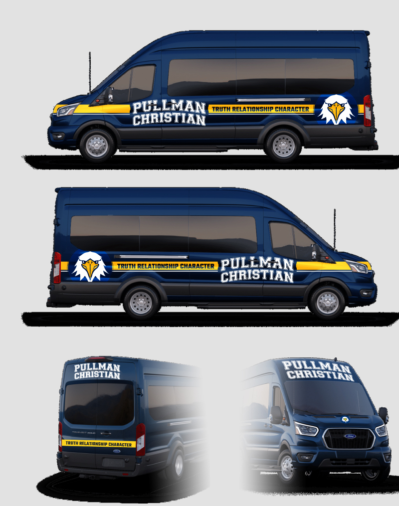 Graphic Design entry 2515491 submitted by Amit1991 to the Graphic Design for Pullman Christian School run by ldc