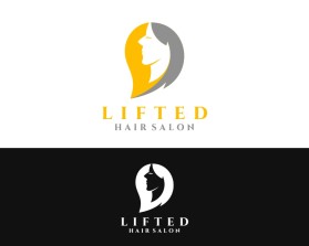 Logo Design Entry 2518079 submitted by prastyo to the contest for Lifted Hair Salon run by Flatfoot