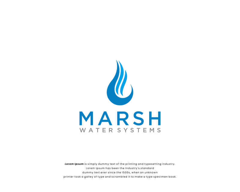 Logo Design entry 2518456 submitted by manaf to the Logo Design for Marsh Water Systems run by jjmarsh