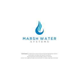 Logo Design entry 2518458 submitted by 72aa to the Logo Design for Marsh Water Systems run by jjmarsh