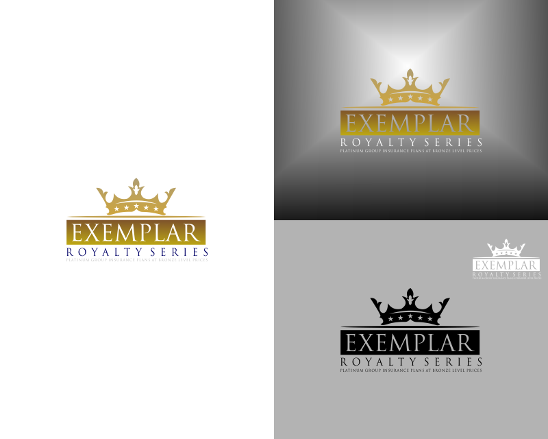 Logo Design entry 2520128 submitted by art dent to the Logo Design for Exemplar Royalty Series run by tmhag1