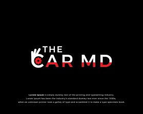 Logo Design entry 2519029 submitted by moh to the Logo Design for The Car MD run by Rybred