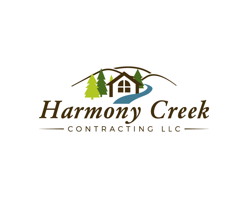 Logo Design entry 2526778 submitted by Steev3 to the Logo Design for Harmony Creek Contracting LLC run by HarmonyCreek