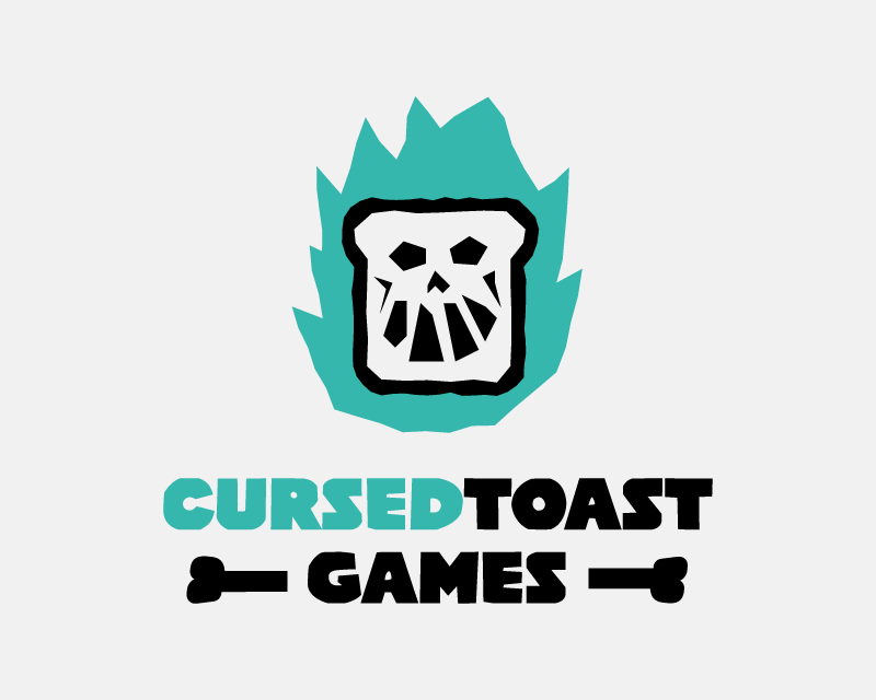 Logo Design entry 2524813 submitted by JackStares to the Logo Design for CursedToast Games run by CursedToast