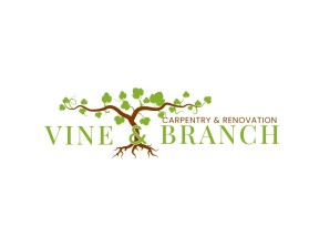 Logo Design Entry 2530546 submitted by Oxan to the contest for Vine and Branch Carpentry and Renovations run by psisson