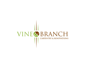 Logo Design entry 2530856 submitted by KURAMO to the Logo Design for Vine and Branch Carpentry and Renovations run by psisson