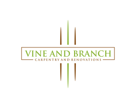 Logo Design entry 2530325 submitted by KURAMO to the Logo Design for Vine and Branch Carpentry and Renovations run by psisson