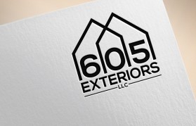 Logo Design entry 2526884 submitted by Kang okim to the Logo Design for 605 Exteriors LLC run by tjamespete