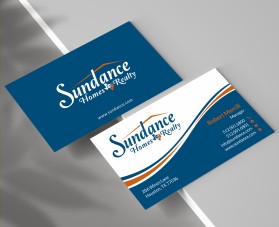 Business Card & Stationery Design entry 2530437 submitted by skyford412 to the Business Card & Stationery Design for Sundance Homes & Realty run by Tyankovoy