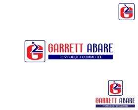 Logo Design Entry 2529142 submitted by entrocreation to the contest for GARRETT ABARE FOR BUDGET COMMITTEE run by kabare
