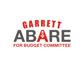 Logo Design Entry 2532774 submitted by sofiyah to the contest for GARRETT ABARE FOR BUDGET COMMITTEE run by kabare